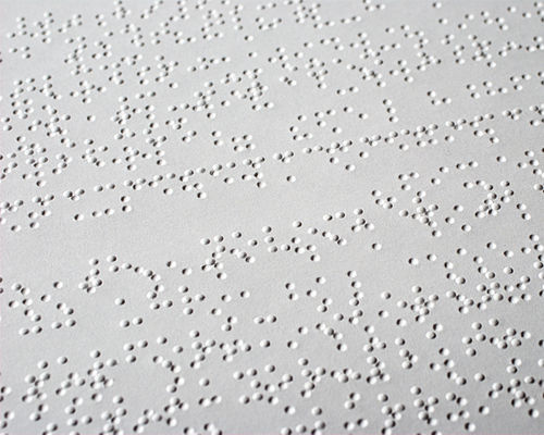 Optical braille recognition